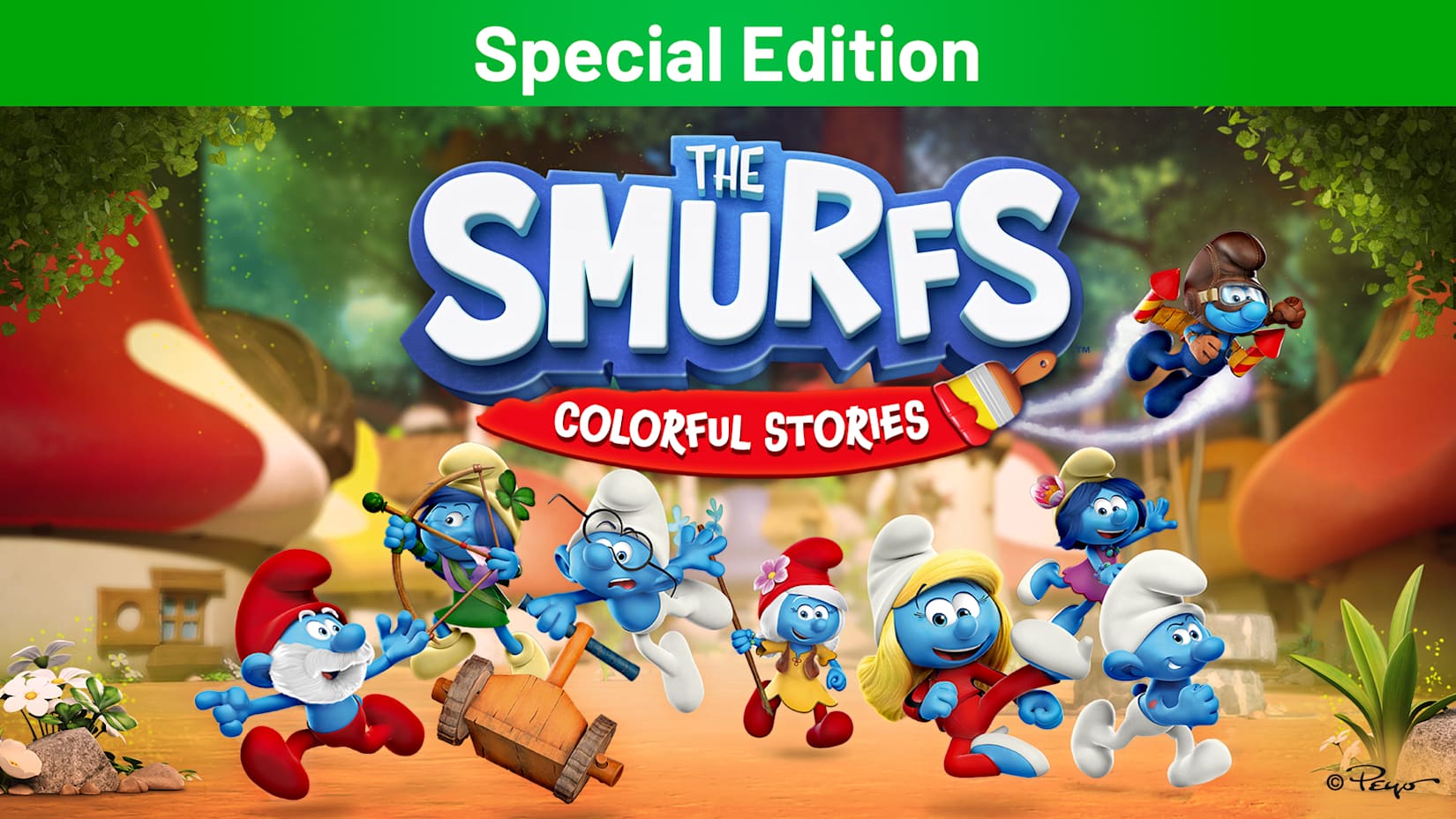 Capa de The Smurfs: Colorful Stories Special Edition