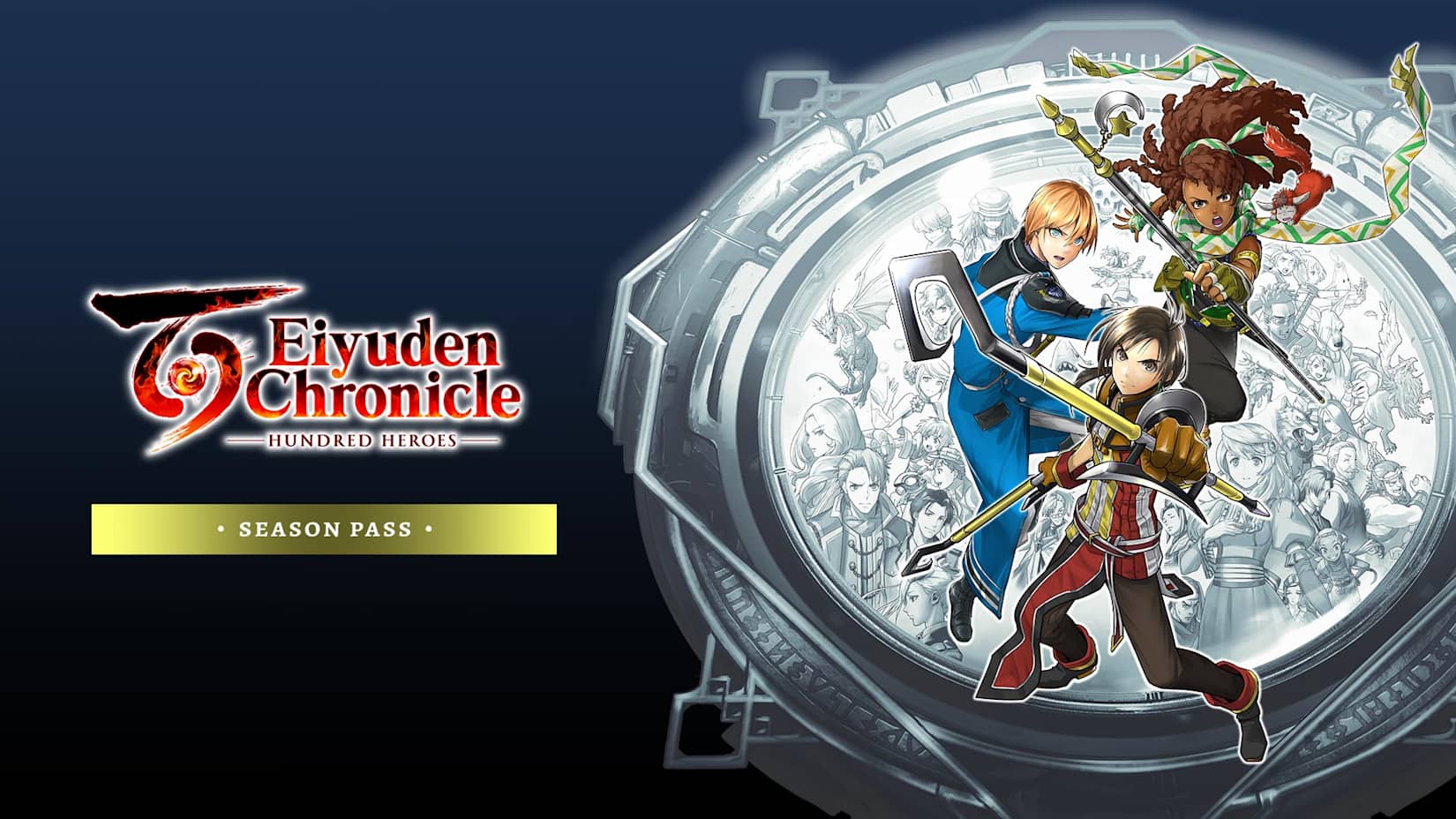 Eiyuden Chronicle: Hundred Heroes - Passe de Temporada 封面
