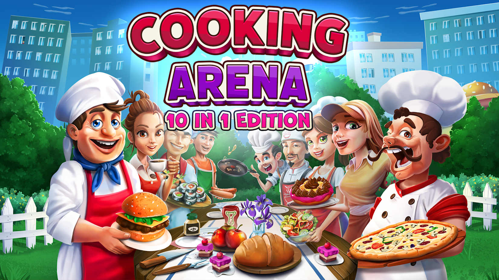 Capa de Cooking Arena - 10 in 1 Edition