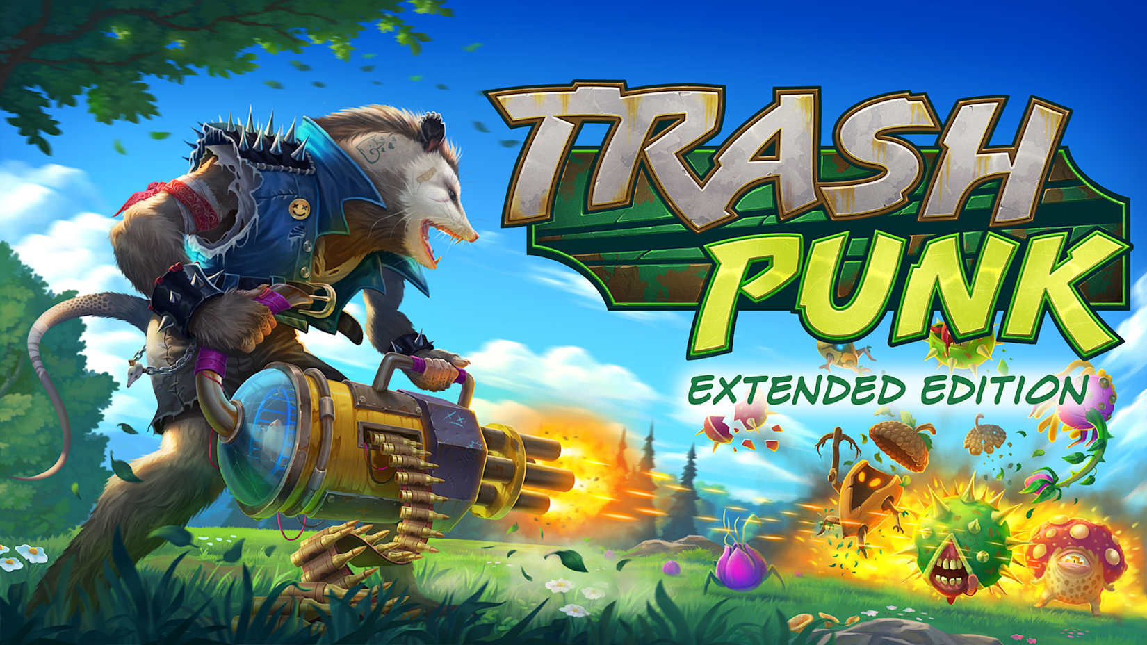 Capa de Trash Punk Extended Edition