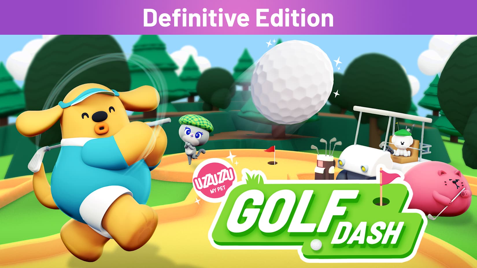 Uzzuzzu My Pet - Golf Dash Definitive Edition 封面