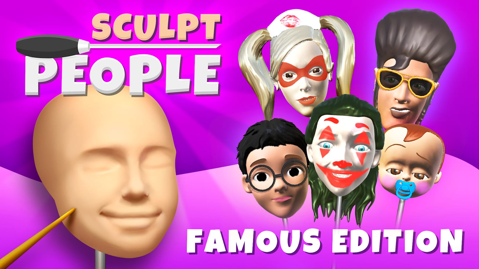 Sculpt People: Famous Edition 封面