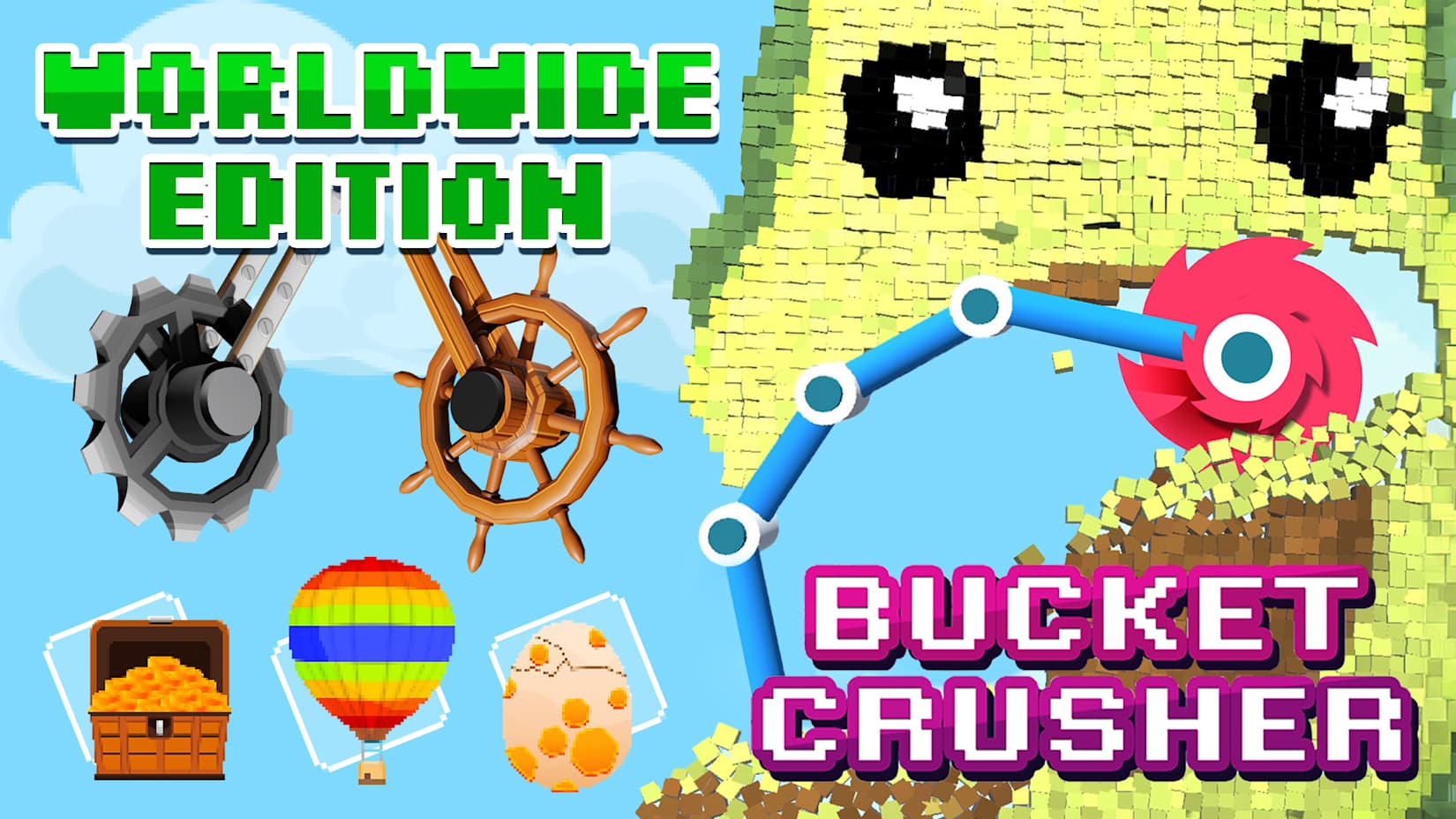Bucket Crusher: Worldwide Edition 封面