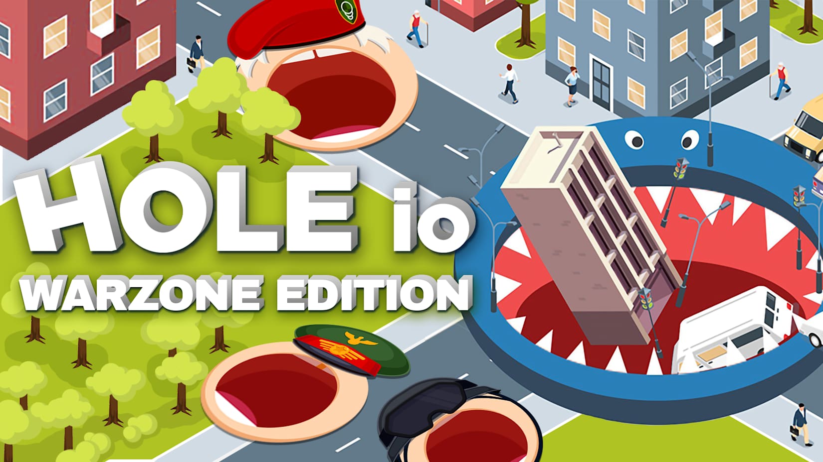 Hole io: Warzone Edition 封面