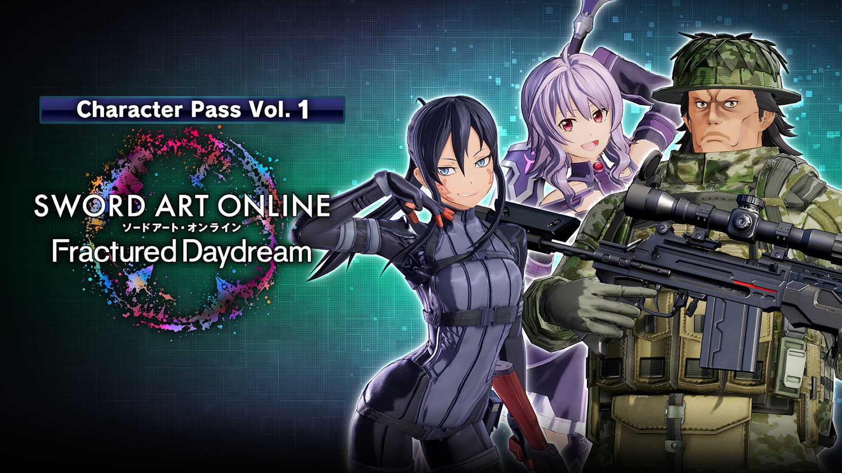 Capa de SWORD ART ONLINE Fractured Daydream Passe de Personagem Vol. 1