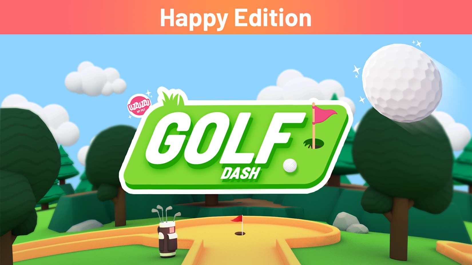 Uzzuzzu My Pet - Golf Dash Happy Edition 封面
