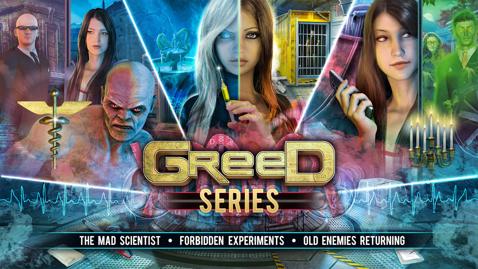 Capa de Greed Series