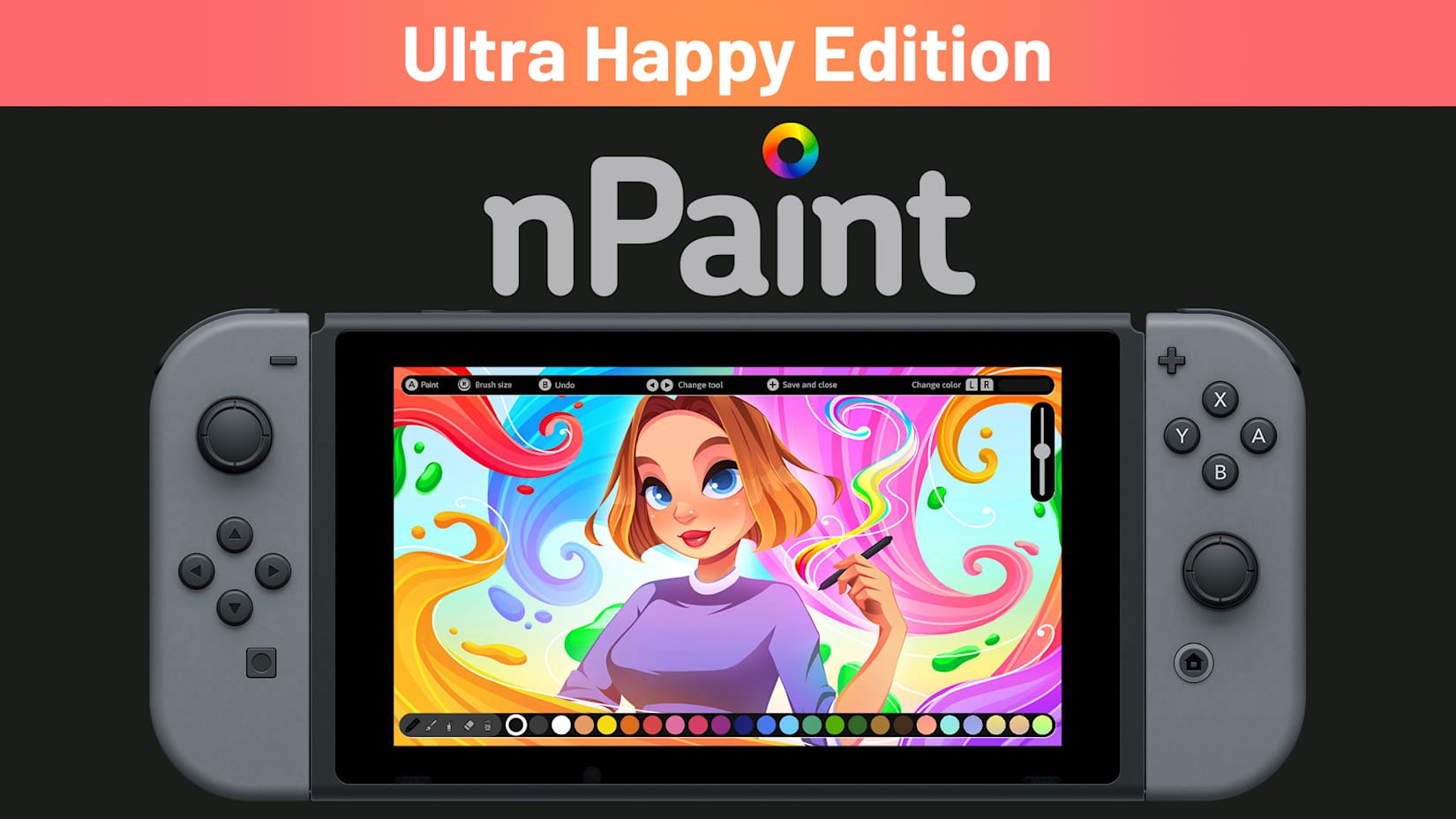 Capa de nPaint Ultra Happy Edition