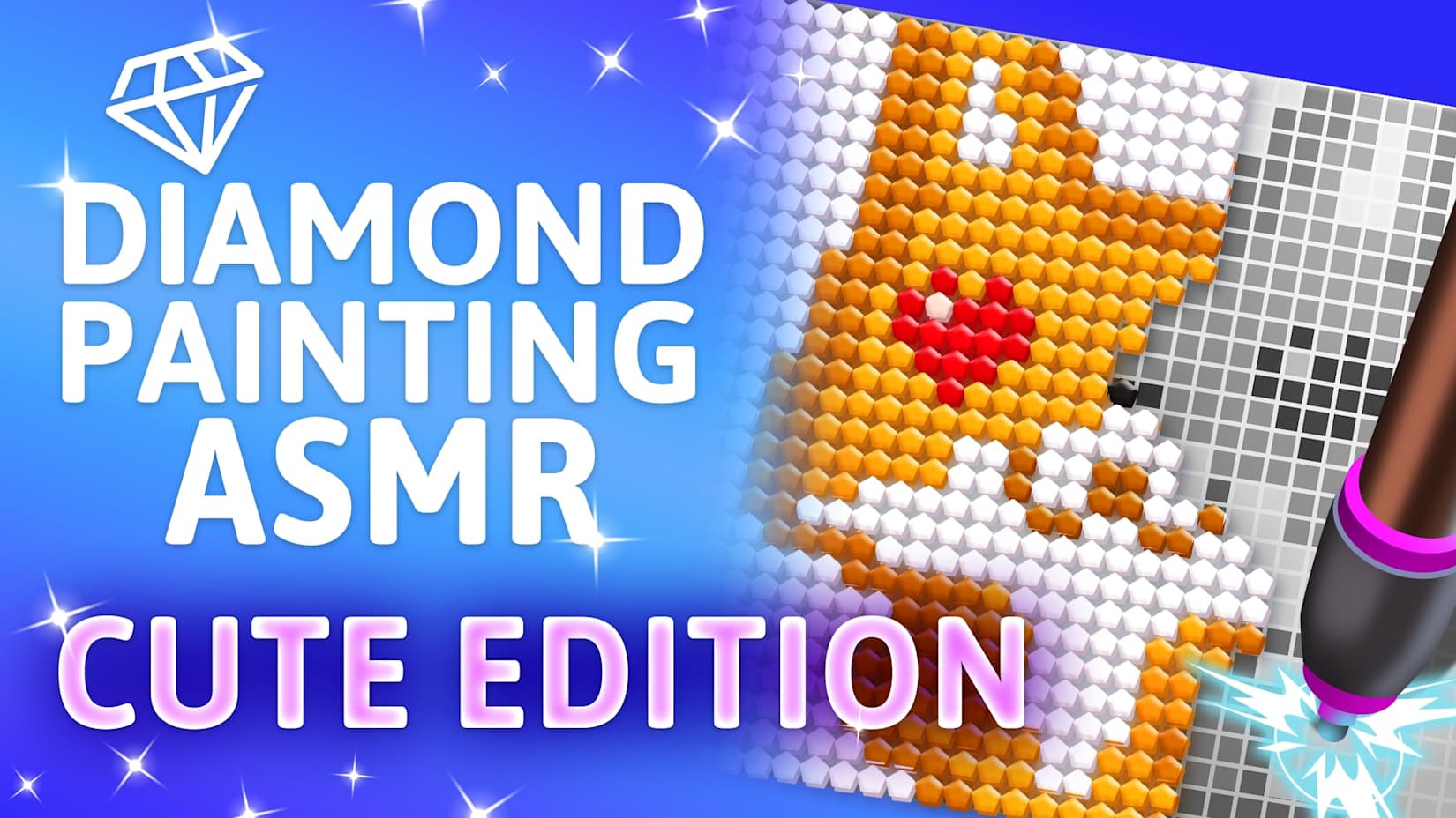 Diamond Painting ASMR: Cute Edition 封面