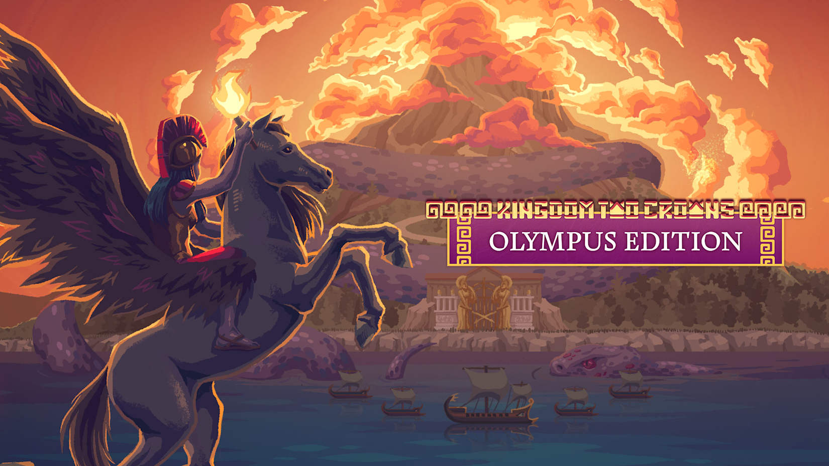 Capa de Kingdom Two Crowns: Olympus Edition