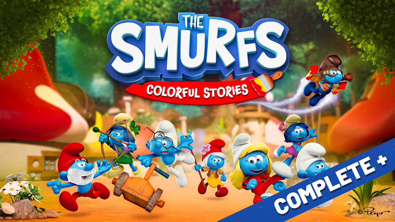 Capa de The Smurfs: Colorful Stories Complete +