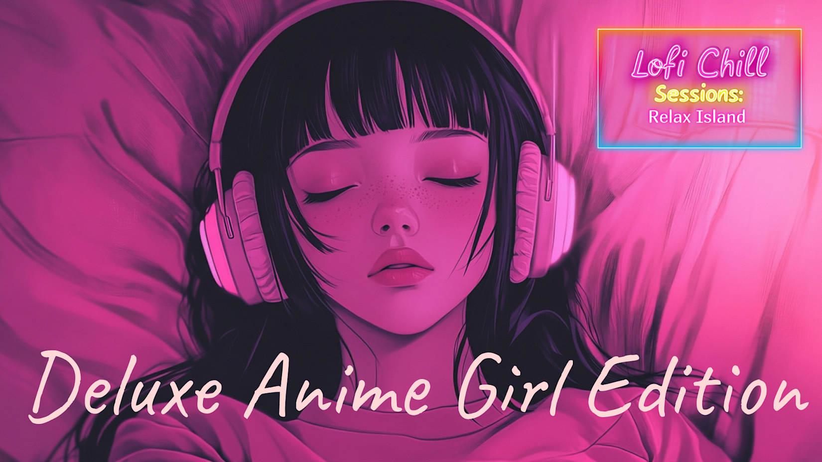 Capa de Lofi Chill Session: Deluxe Anime Girls Edition