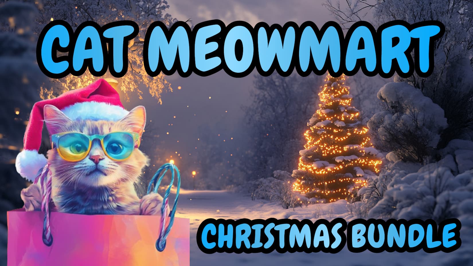 Capa de Cat MeowMart: Christmas Bundle