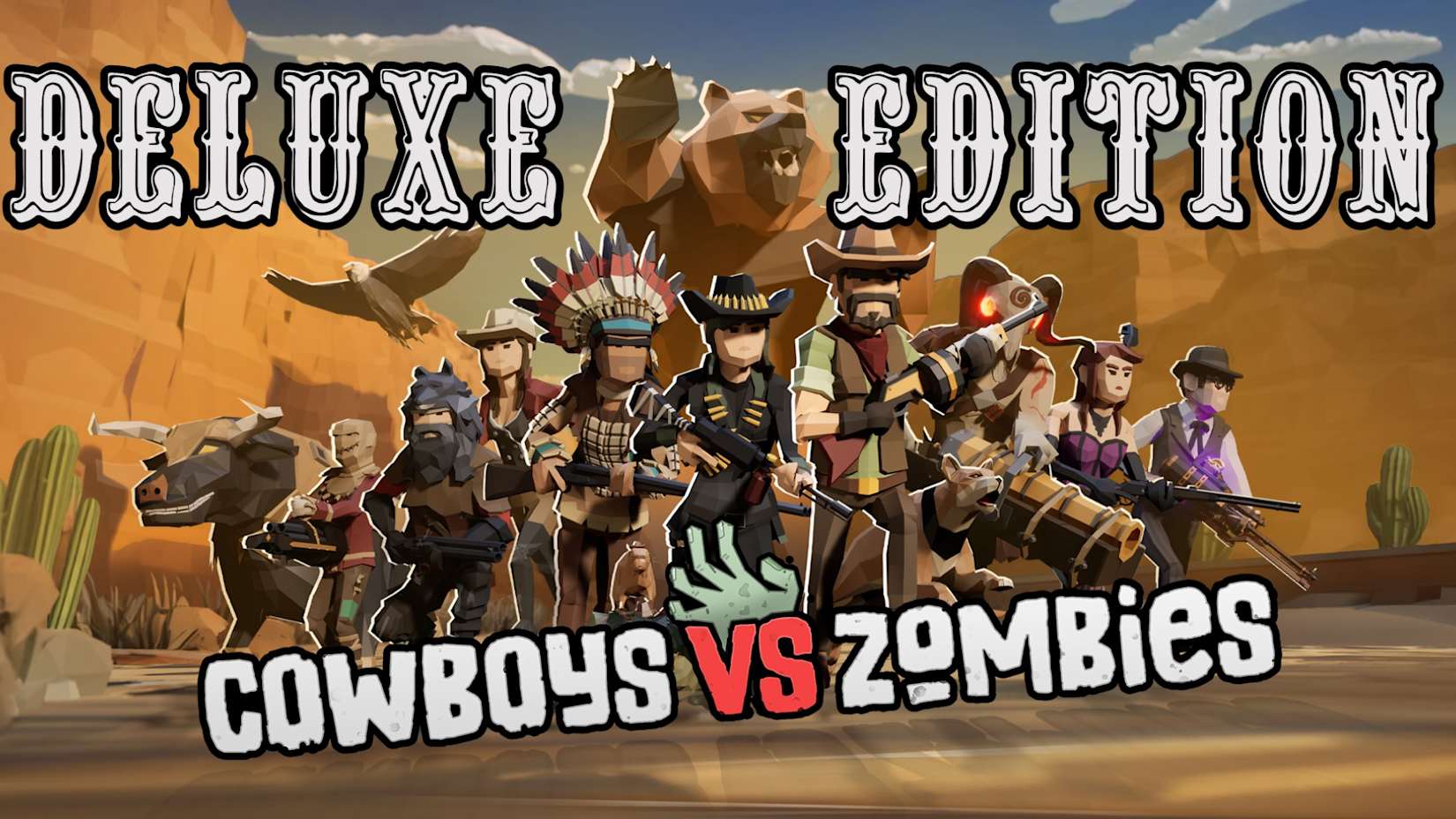 Capa de Cowboys vs Zombies: Deluxe Edition