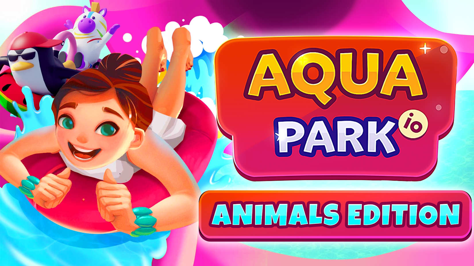 Aquapark io: Animals Edition 封面