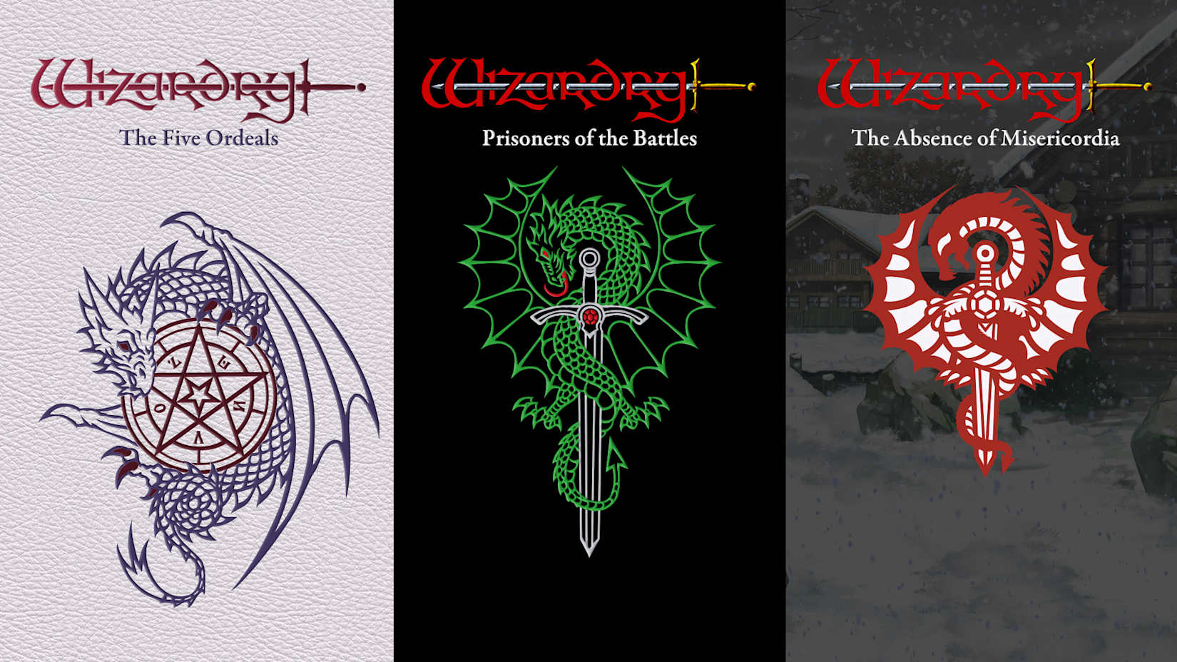 Capa de Wizardry: The Five Ordeals Triple Pack