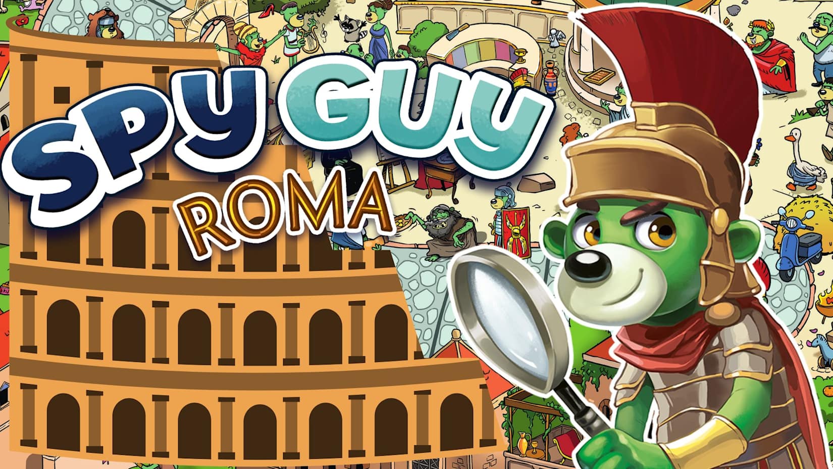 Capa de Spy Guy Roma Edition