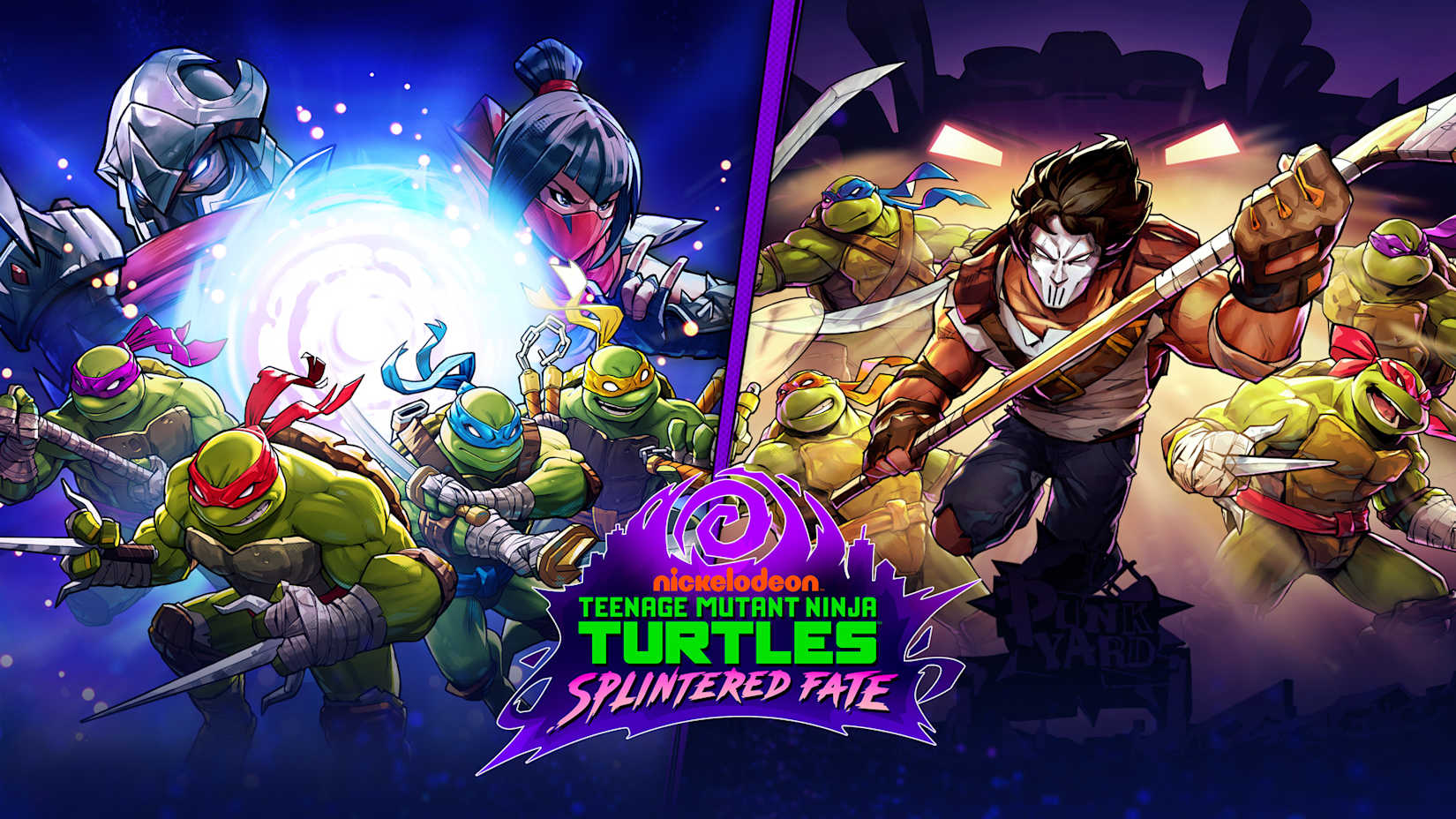 Capa de Tartarugas Ninja: O Destino de Splinter e Casey Jones