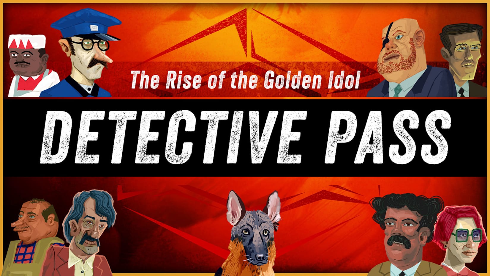 Capa de Investigações de Golden Idol: Passe do Detetive