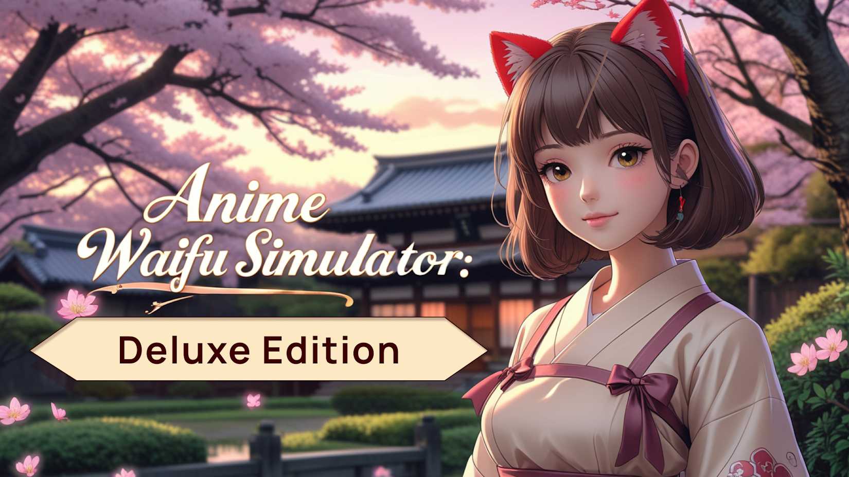 Capa de Anime Waifu Simulator: Sakura Garden Deluxe Edition