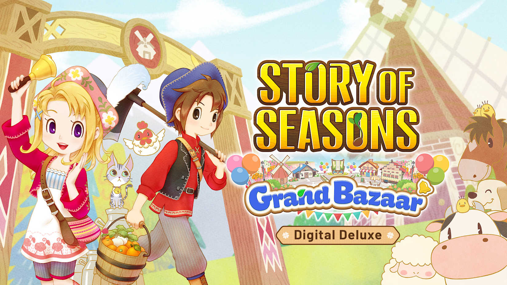 Capa de STORY OF SEASONS: Grand Bazaar Digital Deluxe Edition