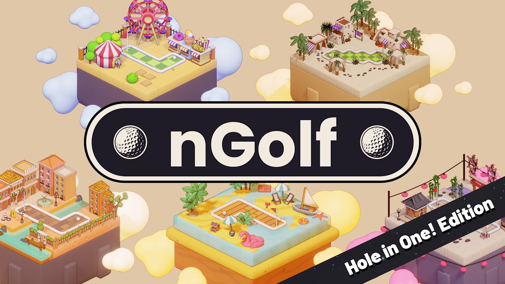 nGolf Hole in One! Edition 封面