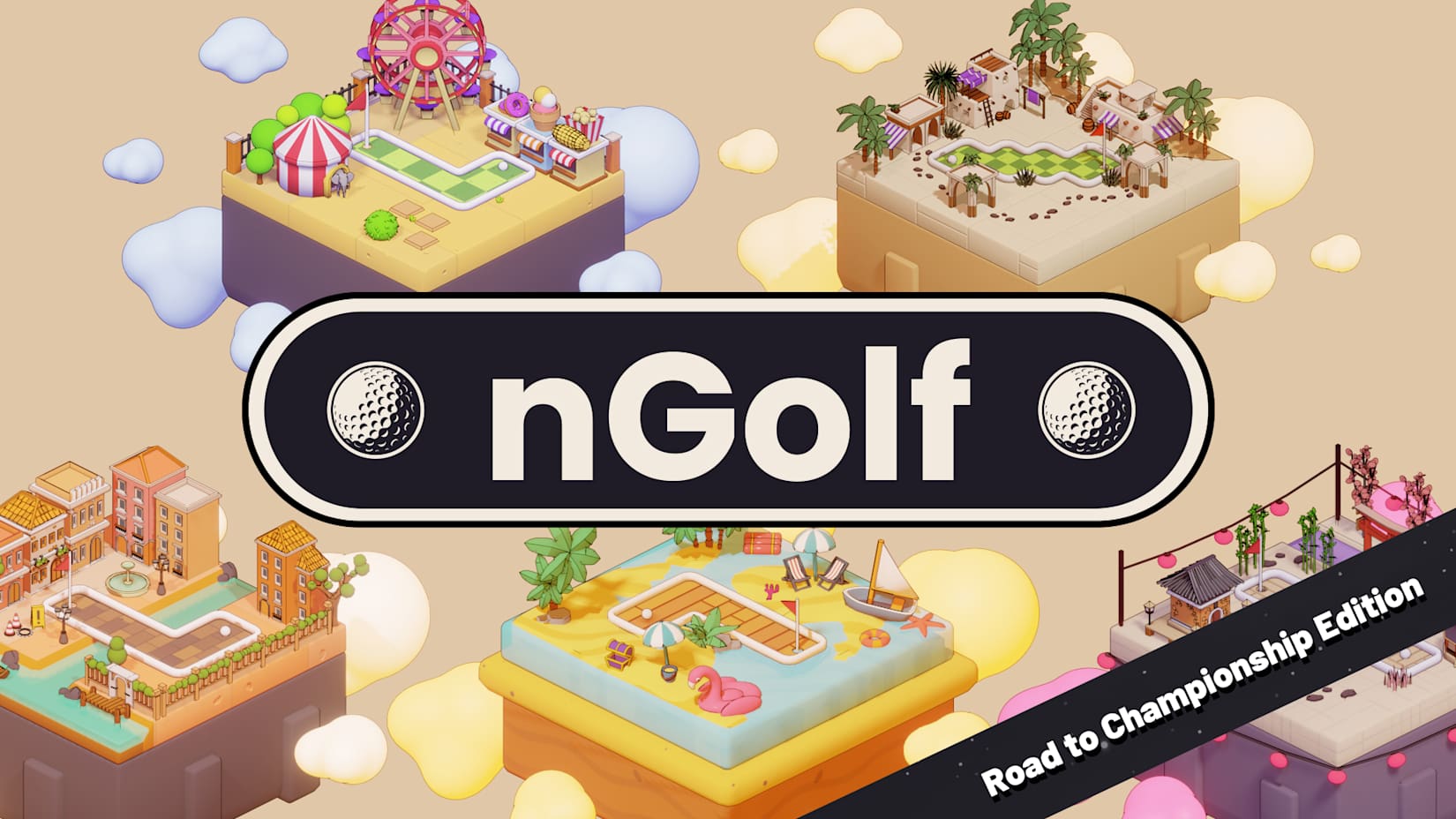 nGolf Road to Championship Edition 封面