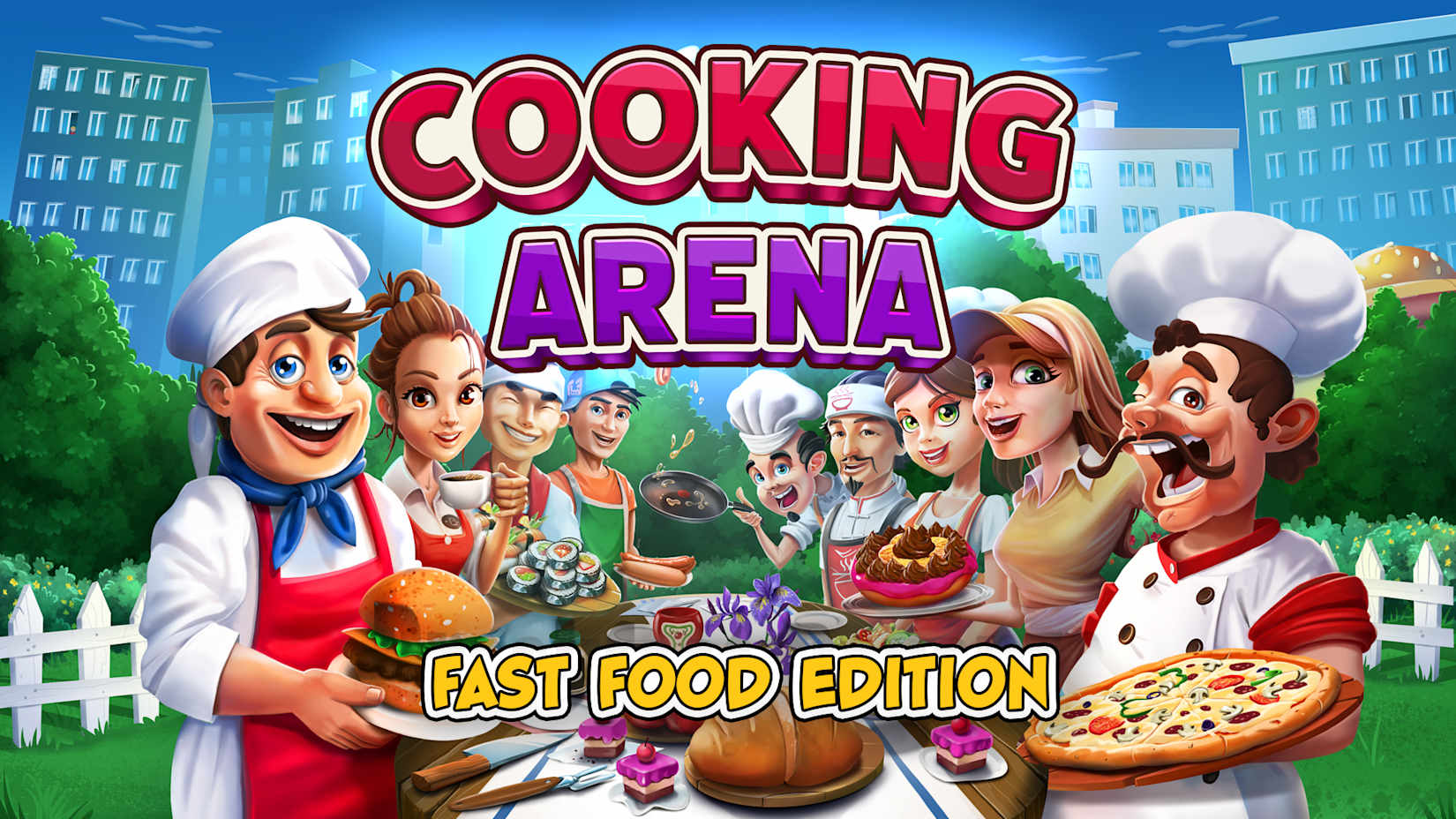 Capa de Cooking Arena Fast Food Edition