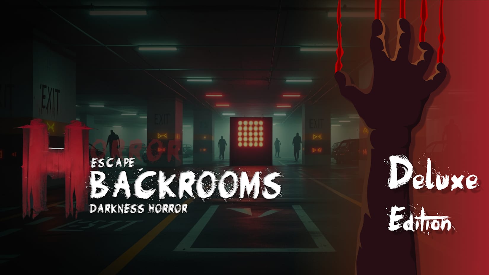 Capa de ESCAPE BACKROOMS: DARKNESS HORROR DELUXE EDITION