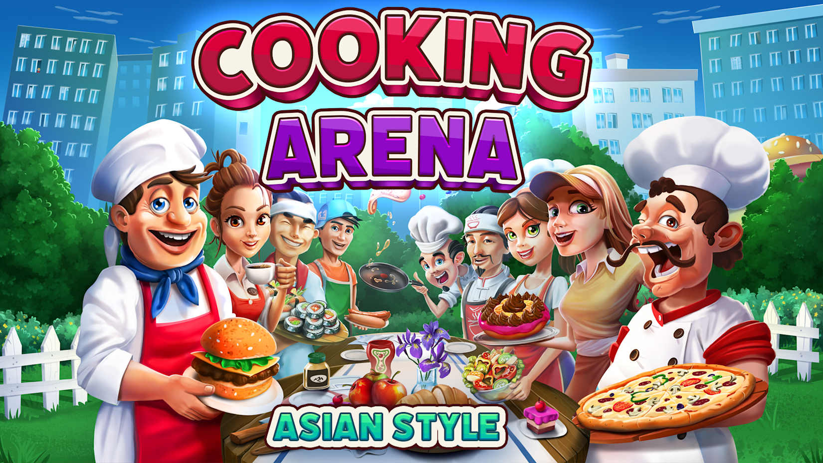 Capa de Cooking Arena Asian Style