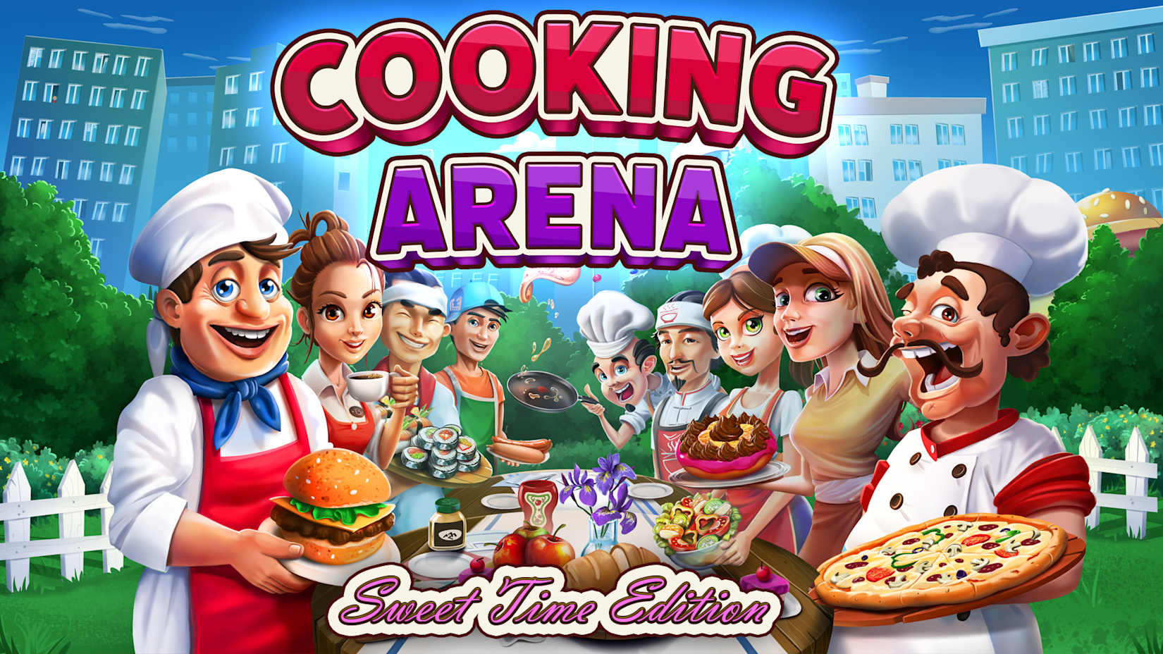 Capa de Cooking Arena Sweet Time Edition