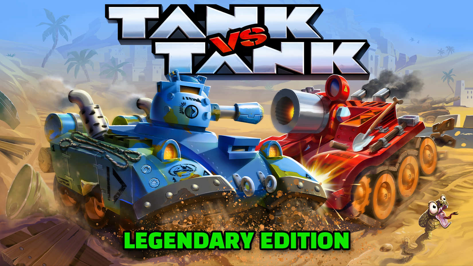 Capa de Tank vs Tank Legendary Edition
