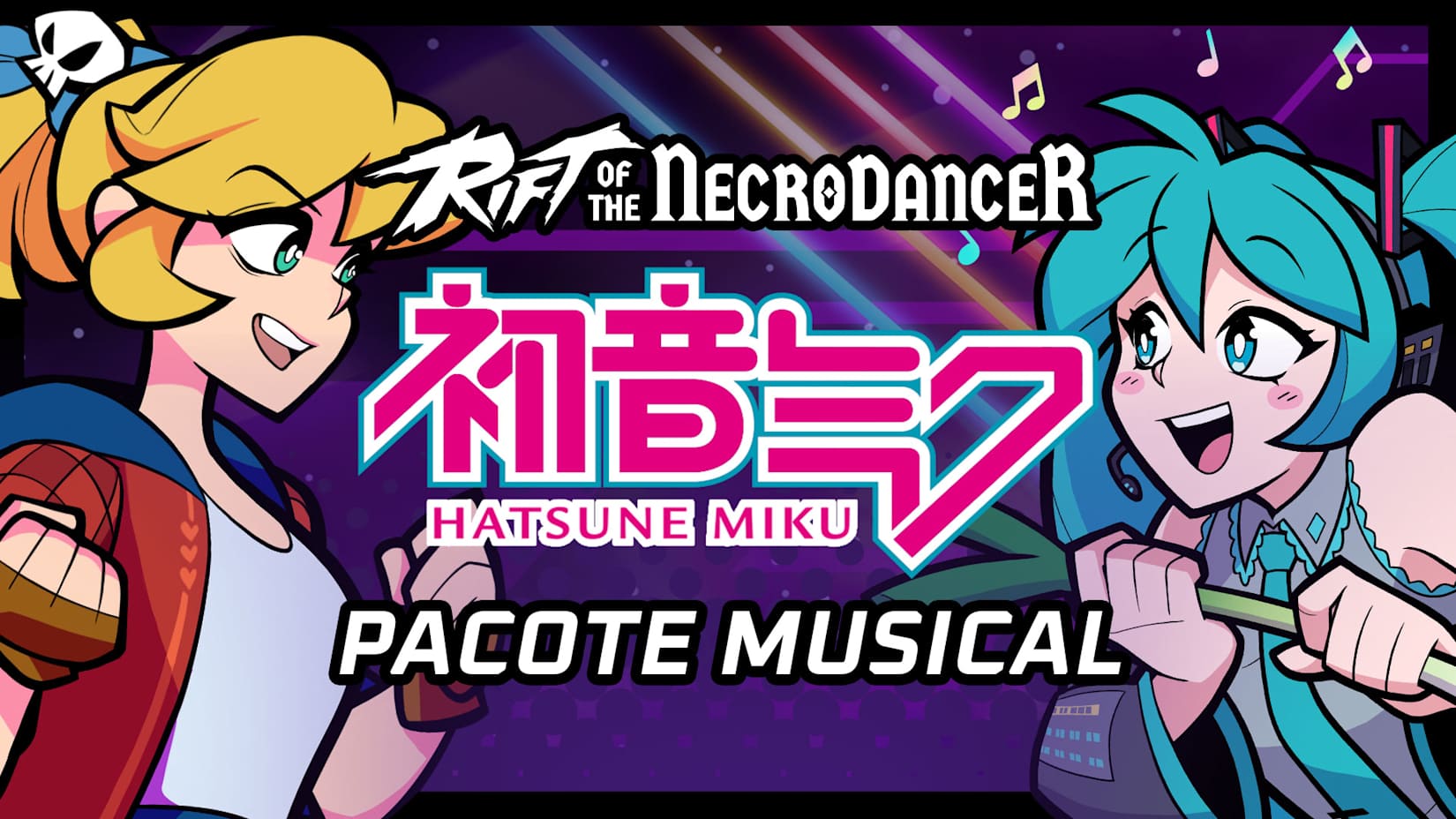 Rift of the NecroDancer: Pacote Musical Hatsune Miku 封面