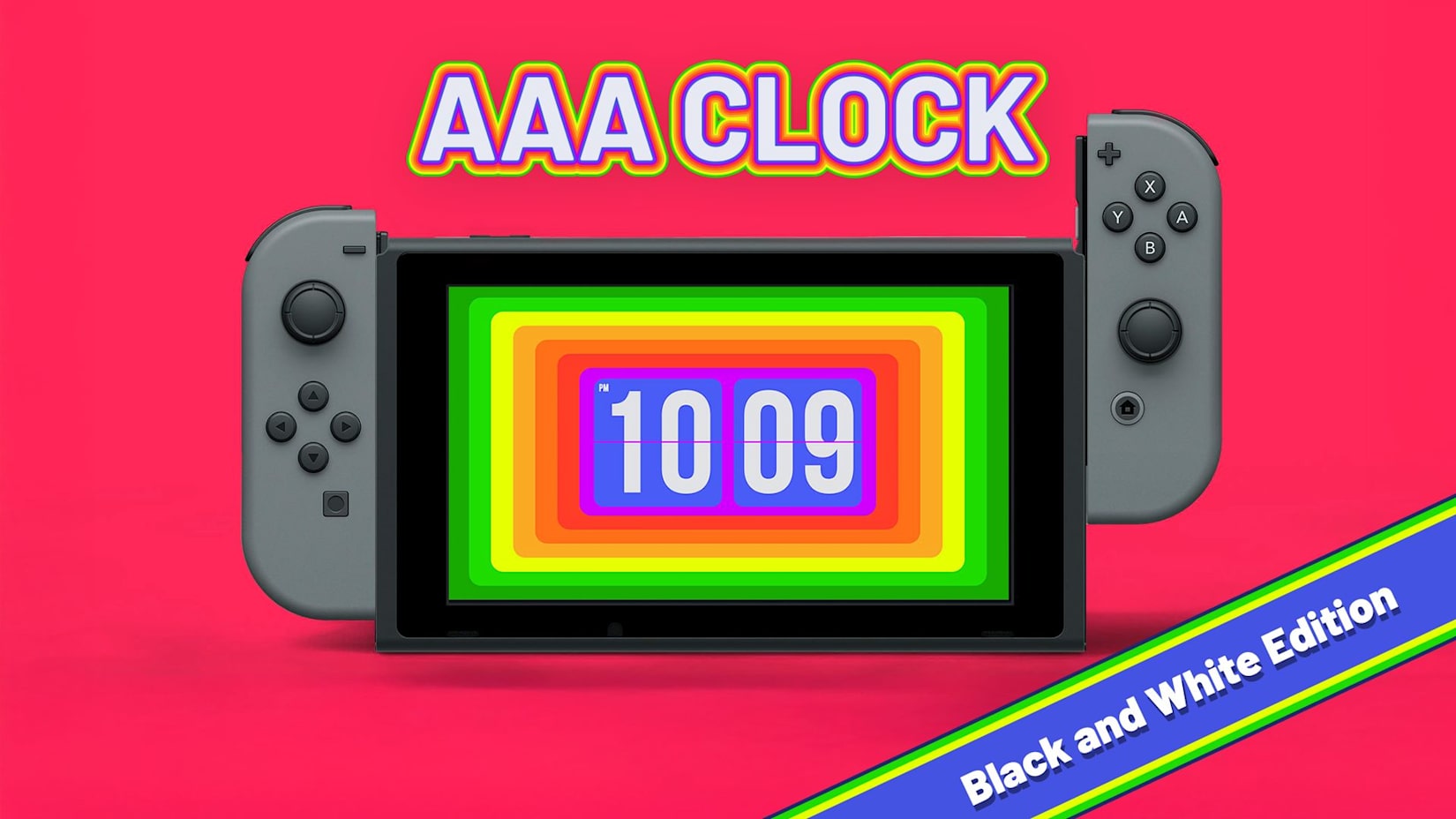 AAA Clock Black and White Edition 封面
