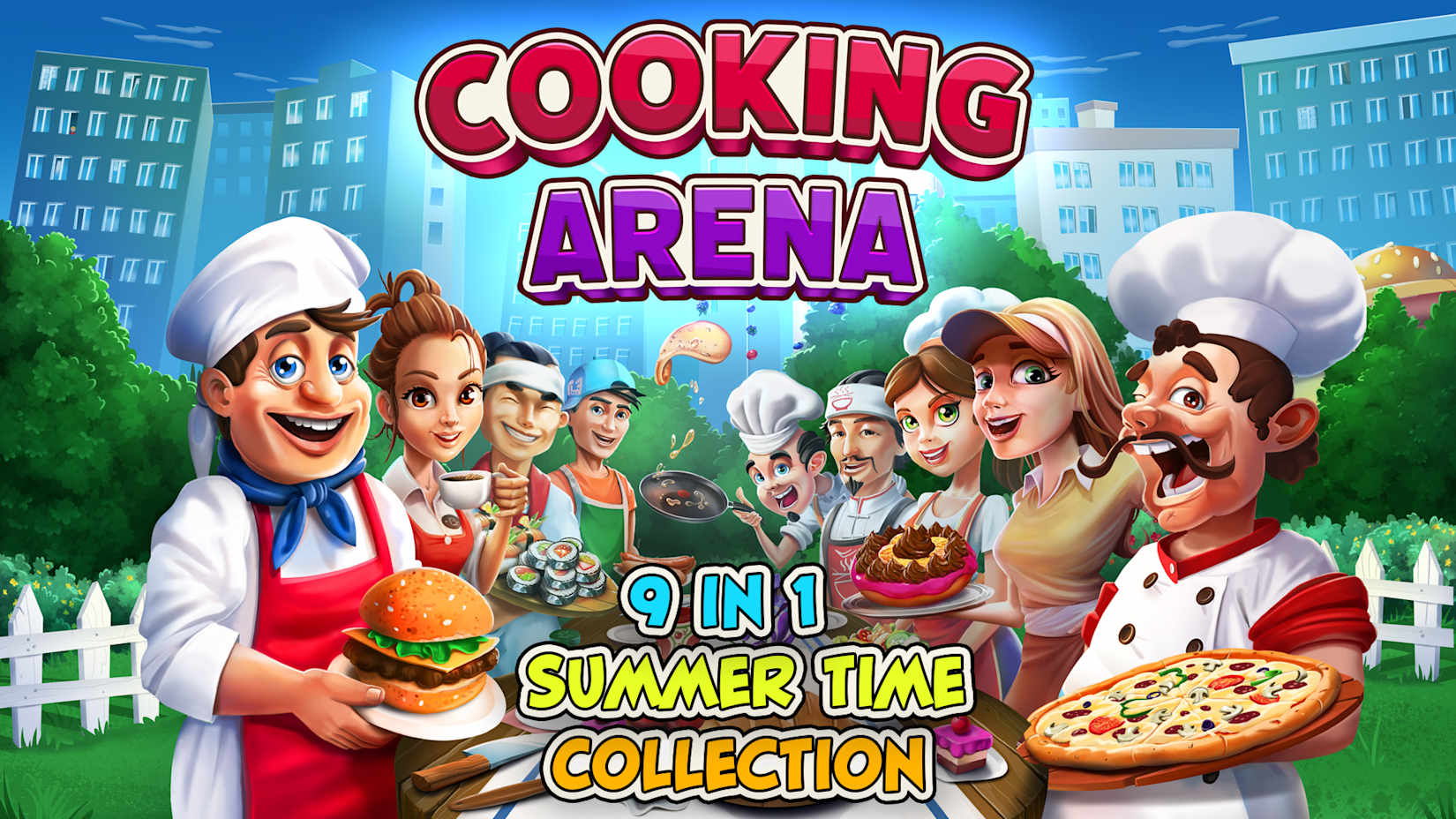 Capa de Cooking Arena - 9 in 1 Summer Time Collection