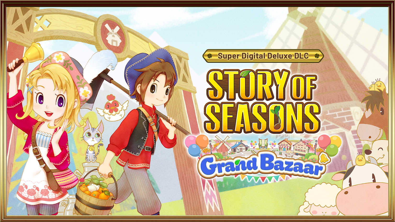 Capa de STORY OF SEASONS: Grand Bazaar - Super Digital Deluxe DLC Set