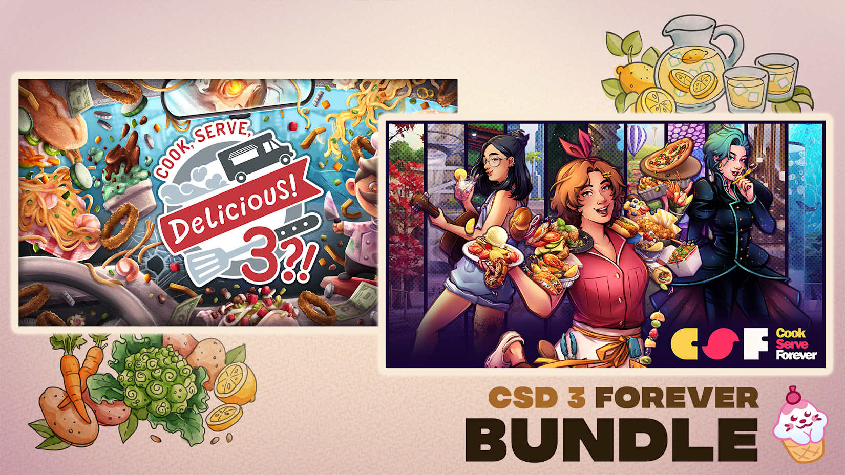 Capa de CSD 3 Forever Bundle