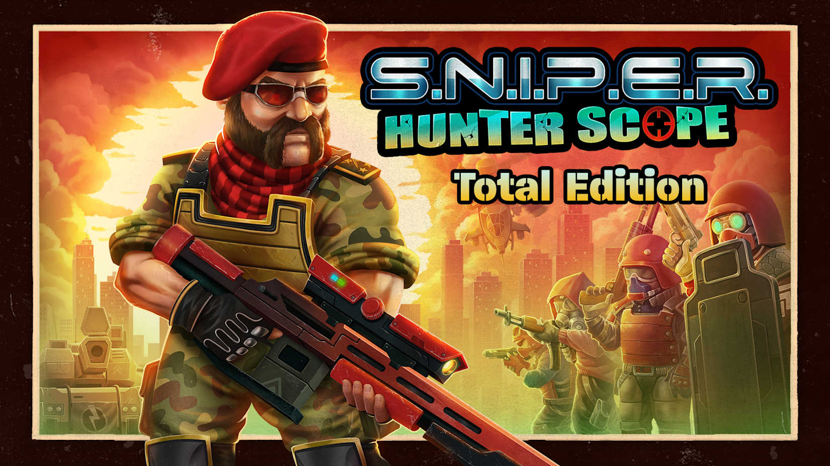 Capa de S.N.I.P.E.R - Hunter Scope Total Edition