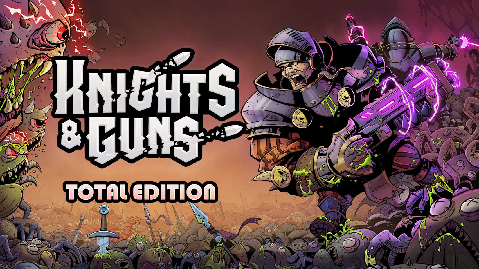 Capa de Knights & Guns Total Edition