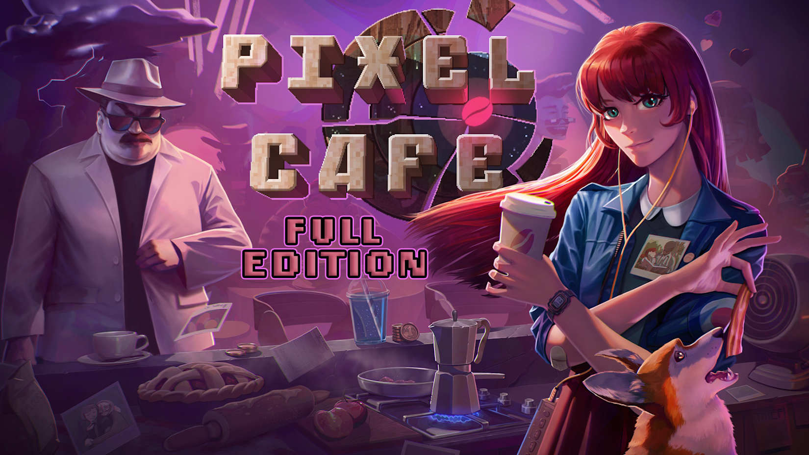 Capa de Pixel Cafe Full Edition