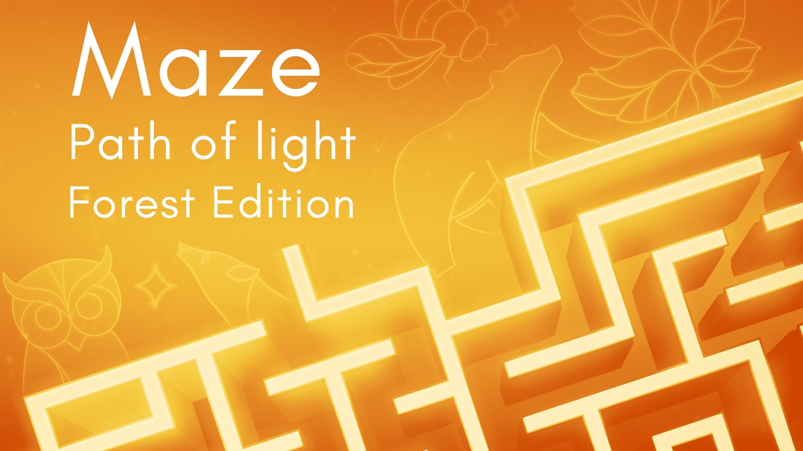 Capa de Maze: Path of Light - Forest Edition