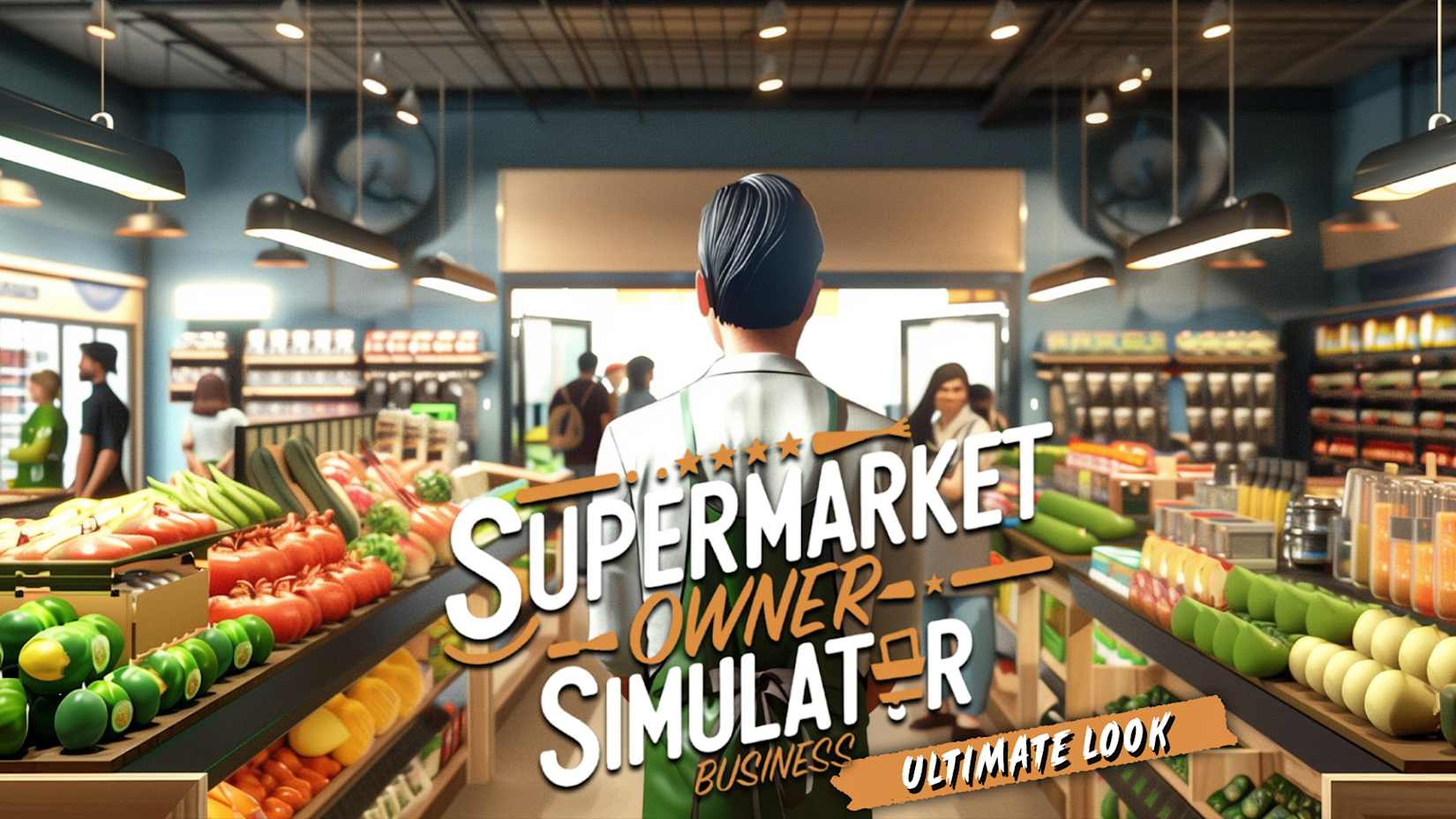 Capa de Supermarket Owner Simulator: Business – Ultimate Look