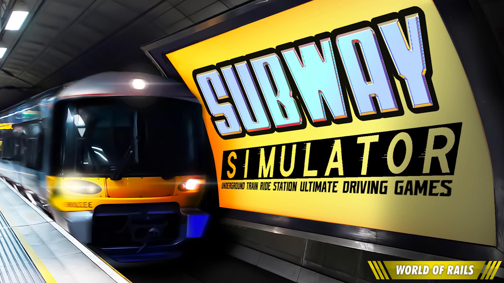 Capa de Subway Simulator: Underground Train Ride Station Ultimate Driving Games – World of Rails