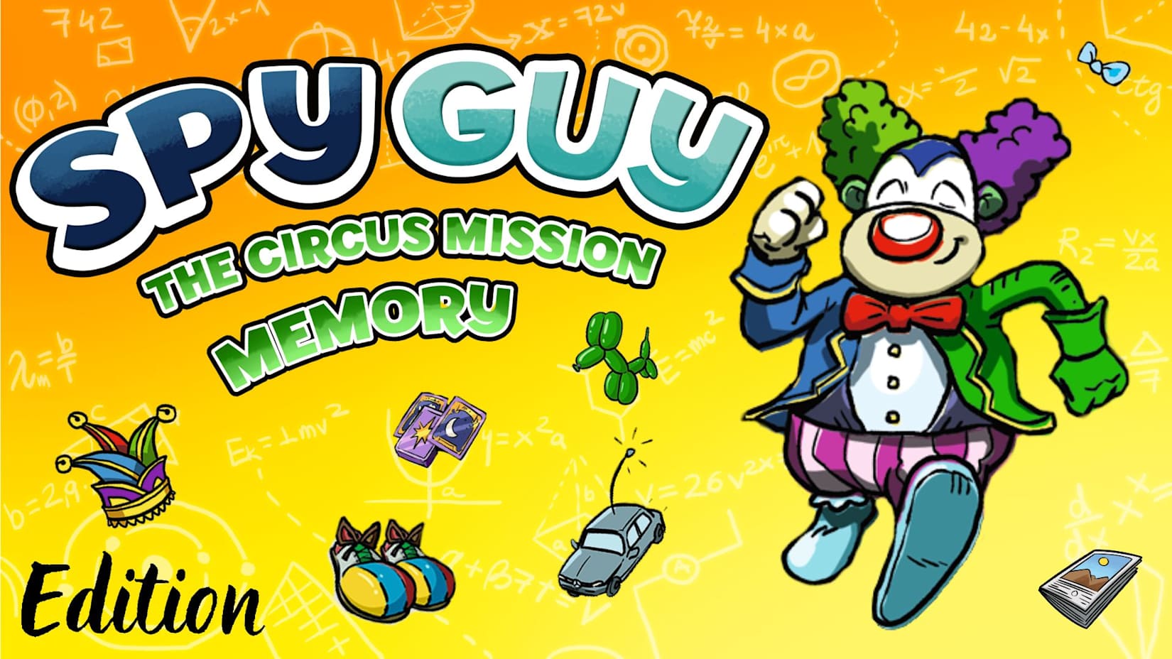 Capa de Spy Guy Memory Circus Mission Edition