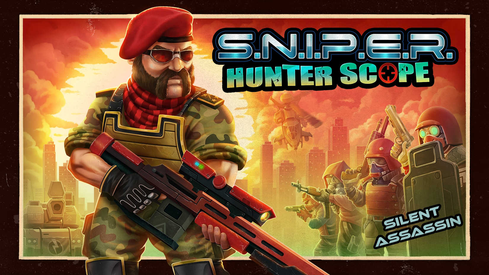 Capa de S.N.I.P.E.R. - Hunter Scope Silent Assassin