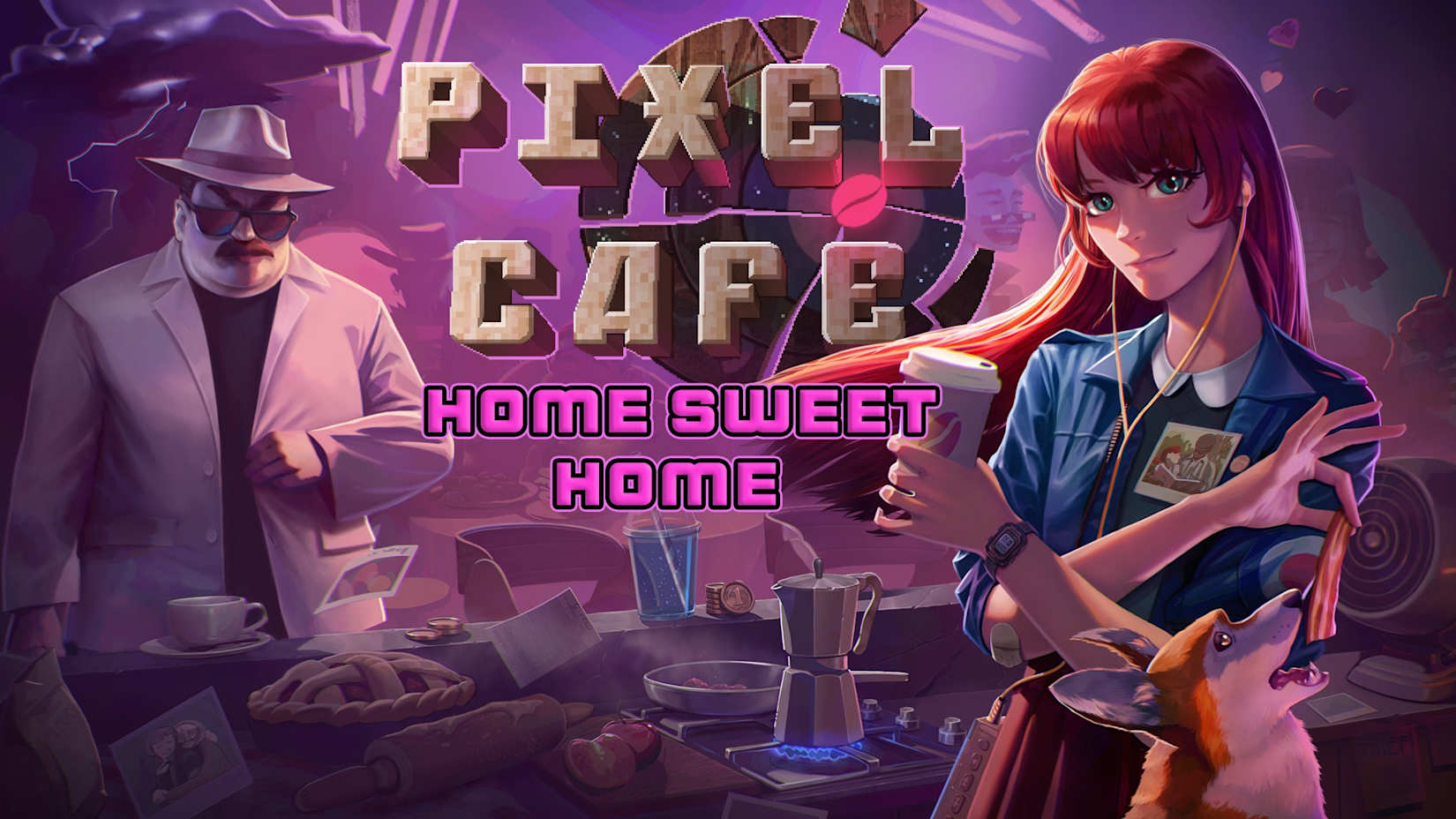 Capa de Pixel Cafe Home Sweet Home