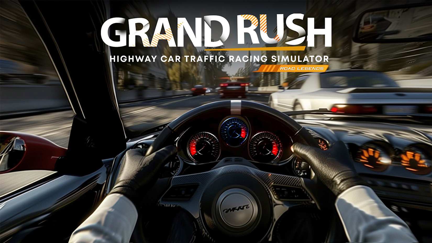 Grand Rush: Highway Car Traffic Racing Simulator – Road Legends 封面