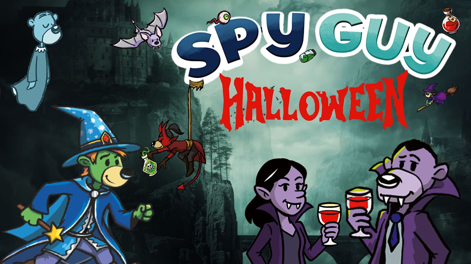 Capa de Spy Guy Halloween