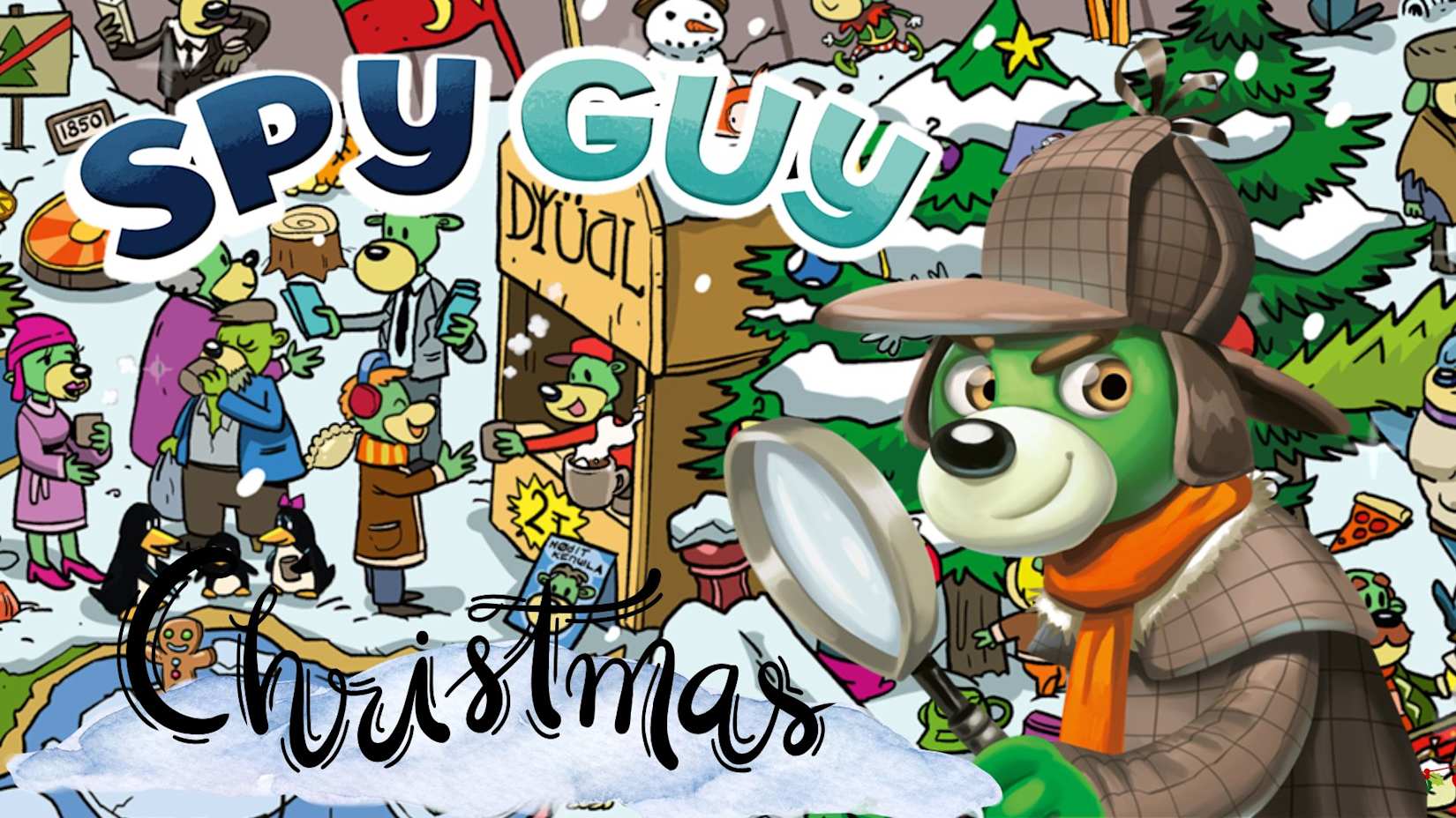Capa de Spy Guy Christmas