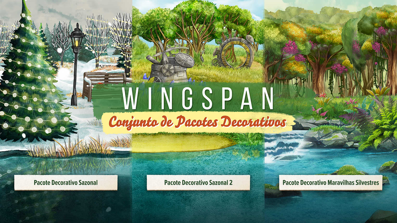Capa de WINGSPAN: Conjunto de Pacotes Decorativos